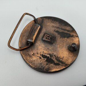 1976 U.S. Bicentennial Commemorative Belt Buckle Eagle Design Vintage